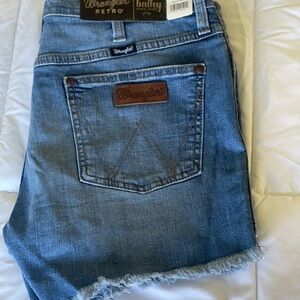 Wrangler RETRO Bailey High-Rise Denim Shorts
